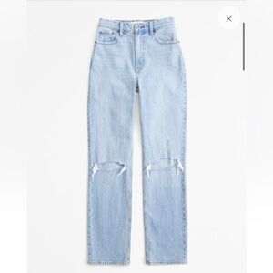 Abercrombie 90’s Straight Ultra High Rise Jeans
